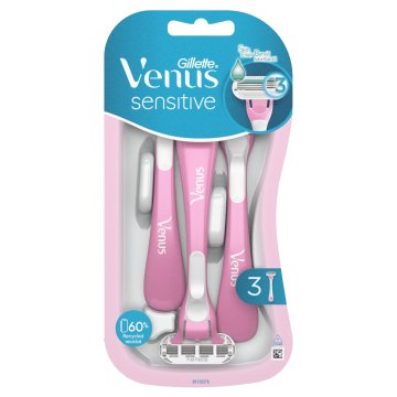 Gillette Venus Sensitive britvice za enkratno uporabo, 3 kosi