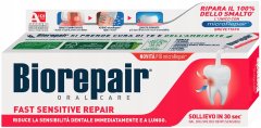 Biorepair zobna pasta za občutljive zobe za hitro obnovo ustne votline 75 ml