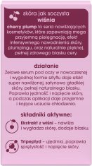 Bielenda serum za okrog oči Cherry Plump v stiku, vlažilni in gladilni