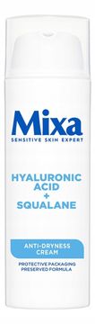 Mixa vlažilna krema za obraz s hialuronsko kislino in skvalanom 50 ml