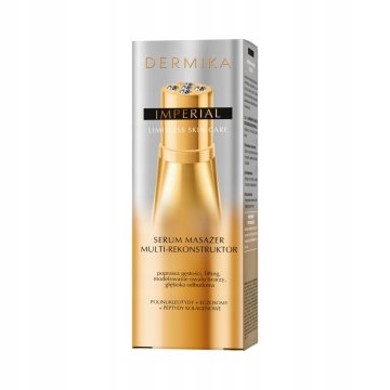Dermika Imperial serum za obraz z masažnim nastavkom, multi-rekonstruktor 50 ml