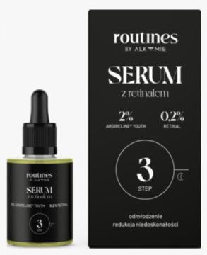 ROUTINES BY ALKMIE Serum za obraz z retinolom, pomlajevanje 15 ml
