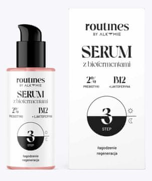 Routines serum za obraz z biofermenti, pomirjujoč in regenerirajoč 30 ml