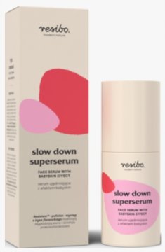 Resibo Slow Down učvrstitveni serum za obraz z učinkom otroške kože 30 ml