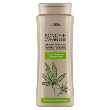 Joanna Šampon za lase s konopljo, vlažilni in krepilni 400 ml