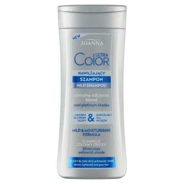 Joanna Ultra Color vlažilni šampon za beljene in sive lase