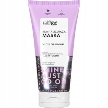 Flo BY VIS PLANTIS revitalizirajoča maska za barvane lase, dišava
