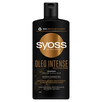 Syoss Intense Oleo šampon za suhe in puste lase 440 ml