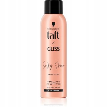 Schwarzkopf TAFT x Gliss Silky Shine termalni zaščitni lak za lase