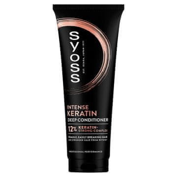 Syoss Intense Keratin balzam za občutljive in krhke lase 250 ml