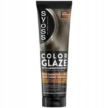 Syoss Color Glaze tonik za lase z bleščečim učinkom, hladno rjava 1 kos.