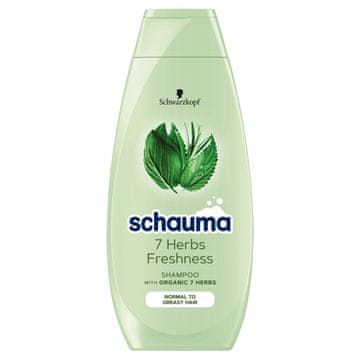 Schauma 7 Herbs Freshness šampon za mastne lase 400 ml