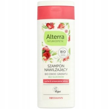 vlažilni šampon za lase, granatno jabolko, 200 ml