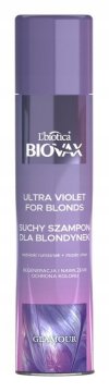 BIOVAX L'BIOTICA Glamour Ultra Violet za blond suhi šampon