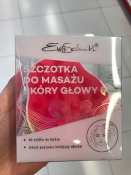 EWA SCHMITT krtača za masažo lasišča, rdečilo za lica 1 kos.
