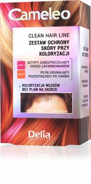 DELIA COSMETICS CAMELEO komplet za zaščito kože Clean Hair Line