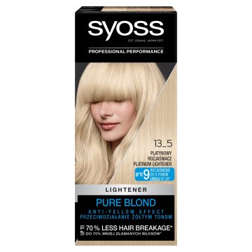 Syoss Intensive Lightener permanentna barva za lase št. 13-5 Platinum