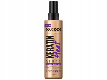 Syoss Keratin Heat termalni zaščitni lak za lase, stopnja fiksacije 4200