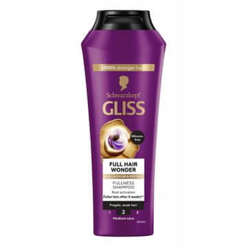 GL Schwarzkopf Full Hair Wonder šampon za tanke in poškodovane lase