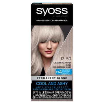 Syoss Permanent Cool Color barva za lase, permanentna, št. 12_59 Hladno