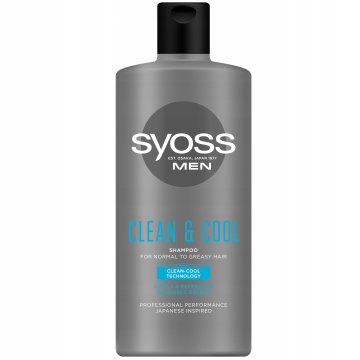 Syoss MEN Intense Clean šampon za normalne in mastne lase