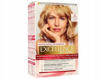 EXCELLENCE Creme krema za lase, barva, zaščitna, št.