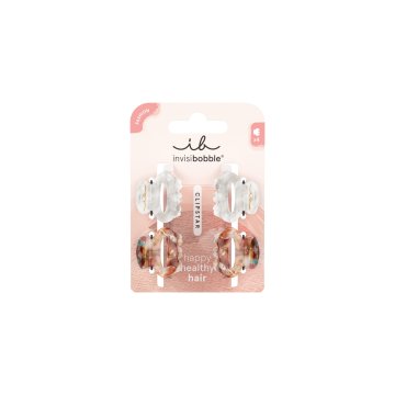 Invisibobble sponke za lase Clipstar, Petit Bijoux 4 kosi.