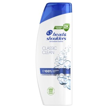 Head & Shoulders Klasični čisti šampon proti prhljaju 400 ml