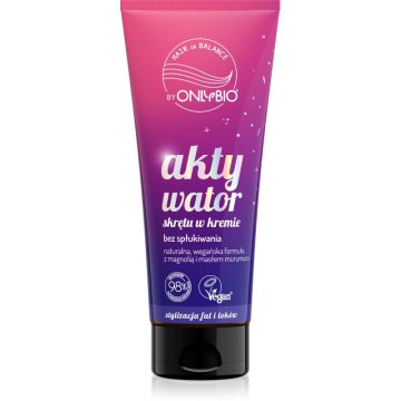 OnlyBio HAIR IN BALANCE krema za aktivator kodrov, brez izpiranja, 200 ml