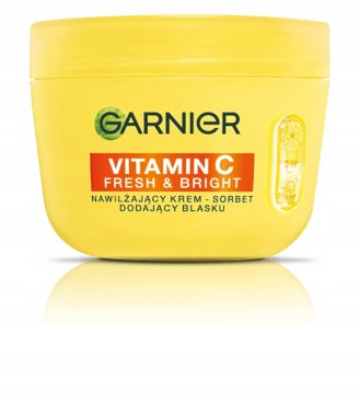 Garnier Vitamin C Fresh & Bright krema - sorbet za obraz, vlažilna,