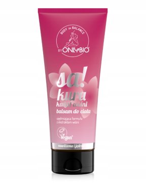 OnlyBio BODY IN BALANCE učvrstitveni losjon za telo, Sakura Cherry Blossom