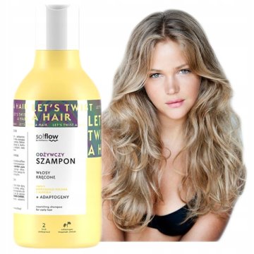 Flo BY VIS PLANTIS šampon, negovalen, kodrasti lasje, dišava