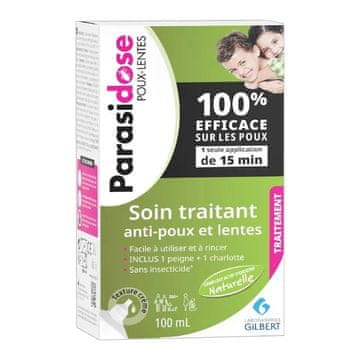 GLENMARK Parazidozno sredstvo proti ušem in gnidam za lasišče 100 ml 1 kos.