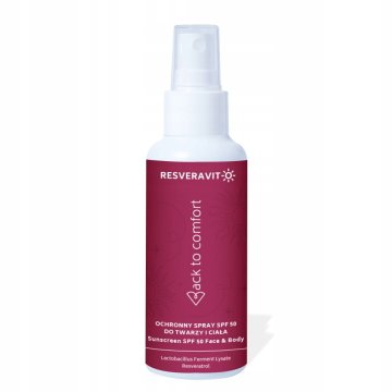 NAZAJ K UDOBJU Zaščitni sprej SPF 50 Resveravit-C 125 ml