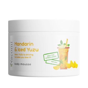Nacomi Pena za telo Mandarina in ledeni yuzu 180 ml 1 kos.