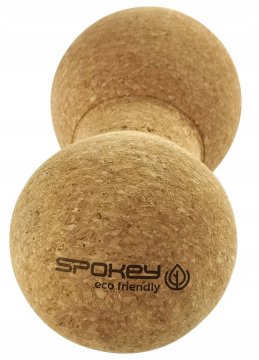 Spokey Dvojna žoga 16 cm x 8 cm rjava 1 kos.