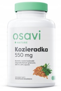 Osavi grško seno 550 mg 120 kapsul 1 kos.