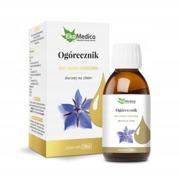 EkaMedica hladno stiskano olje boražine 100 ml 1 kos.