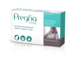 Verco Žvečilni gumiji Pregna Vomi z ingverjem proti slabosti 16 kosov.