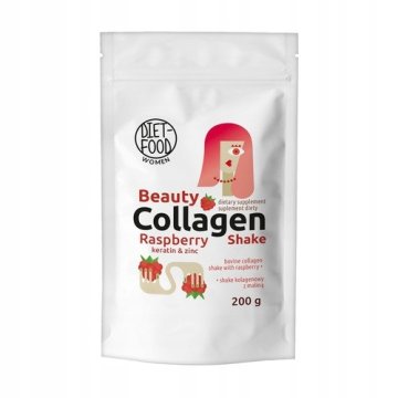 Diet-Food Women Beauty kolageni napitek z malino, v prahu, 200 g 1 kos.