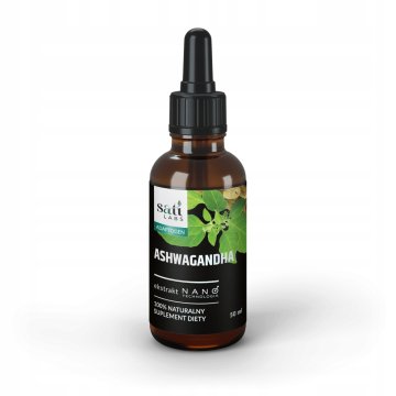 Nano Ashwagandha ekstrakt 3:1 Adaptogen kapljice 50 ml SatiLabs 1 kos.