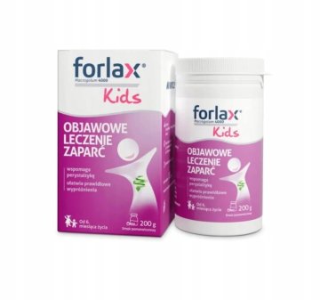 Forlax Kids podpora pri zaprtju makrogol 4000 prašek 200 g