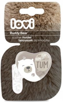 LOVI verižica za dudo Buddy Bear 1 kos.