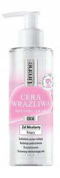 Lirene POMIRJUJOČI MICELARNI GEL ZA OBČUTLJIVO KOŽO 145 ML.