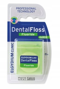 ELGYDIUM Zobna nitka Clinic s fluoridom, 35 m