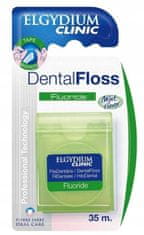ELGYDIUM Zobna nitka Clinic s fluoridom, 35 m