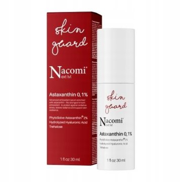 Nacomi serum za obraz z astaksantinom 0,1 %, 30 ml