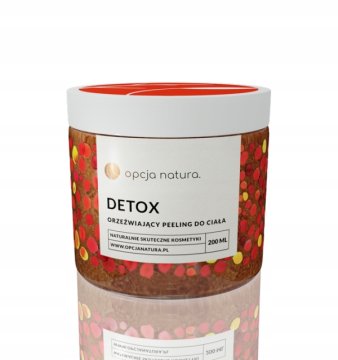 Osvežilni DETOX sladkorni piling za telo Natura 200 ml
