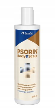 Farmina PSORIN Body&Scalp 400 ml za umivanje telesa in lasišča pri luskavici =