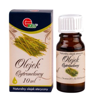KEJ Eterično olje citronele, naravni difuzor za inhalacijo 10 ml